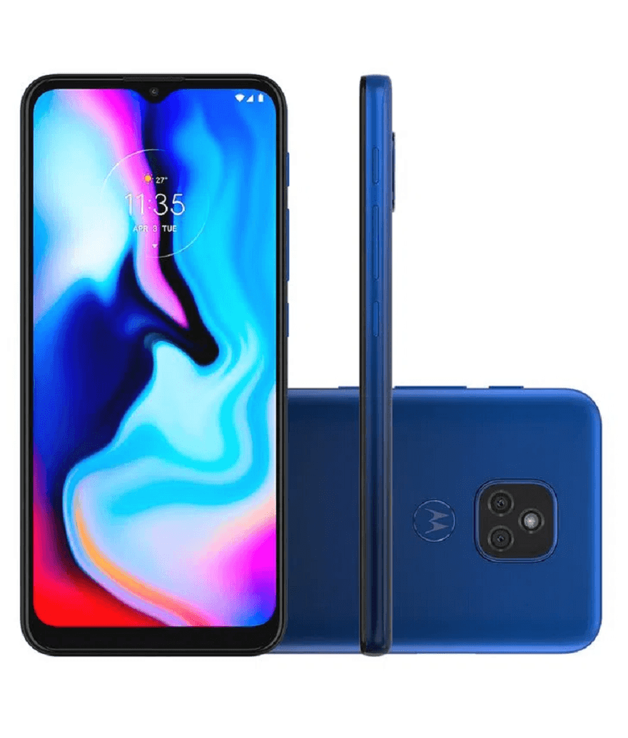 Seminovo: Motorola Moto E7 Plus 64 GB Azul Navy Muito Bom