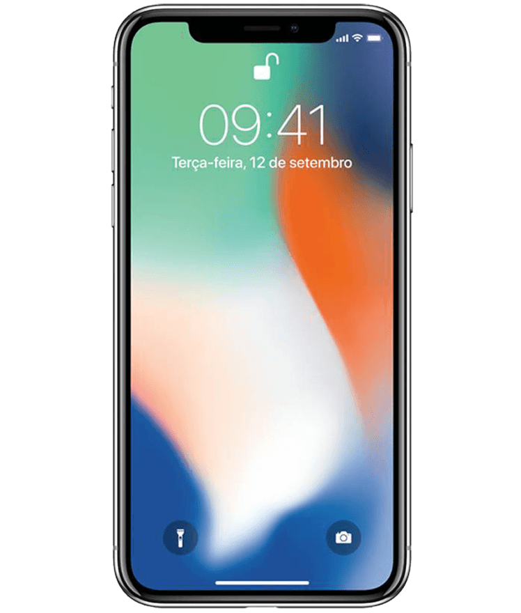 iPhone X 64GB Prateado Outlet
