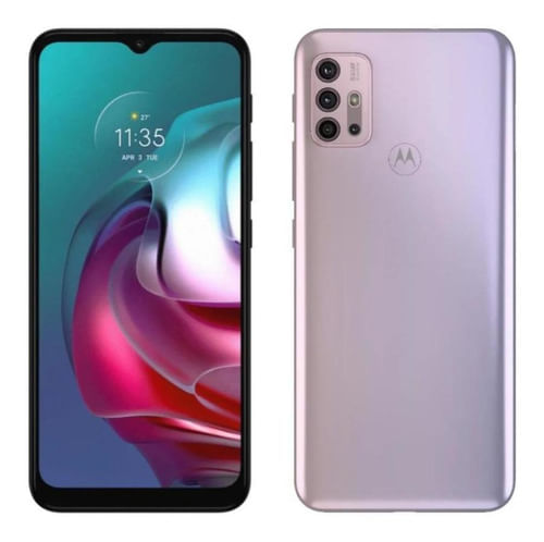 Seminovo: Motorola Moto G30 128 GB Lilas - Excelente