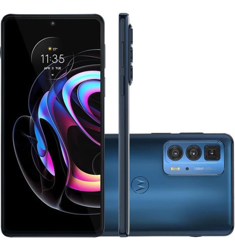 Seminovo: Motorola Moto Edge 20 Pro 256 GB Azul - Excelente