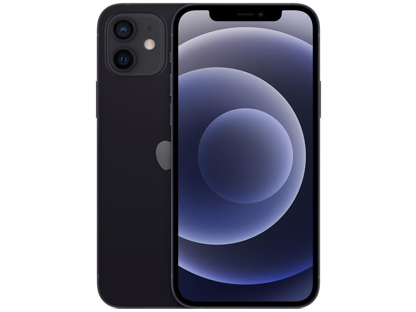 Seminovo: Iphone 12 64 GB Preto - Muito Bom