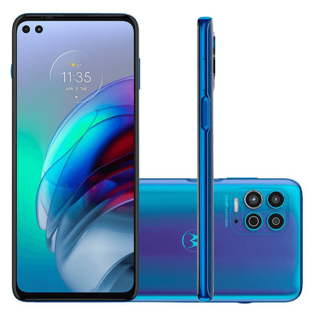 Seminovo: Motorola Moto G100 256 GB Azul - Muito Bom