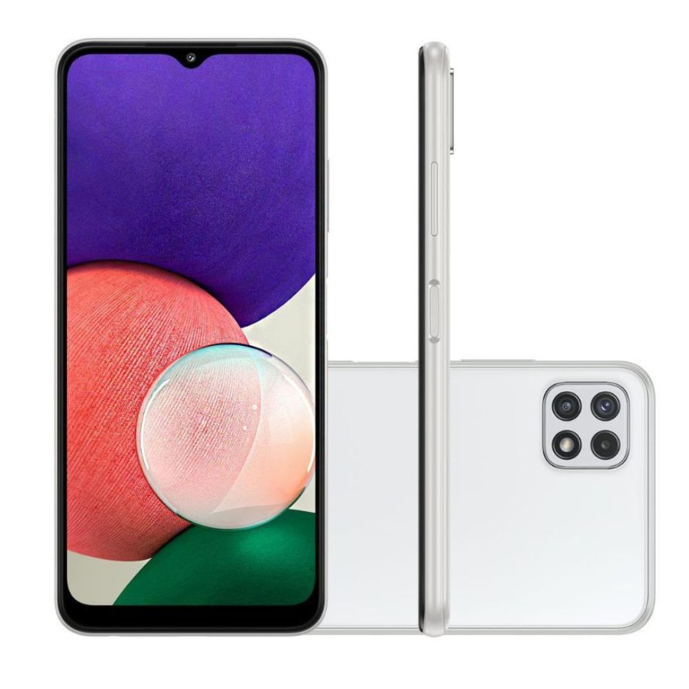 Seminovo: Samsung Galaxy A22 5G 128GB Branco Bom