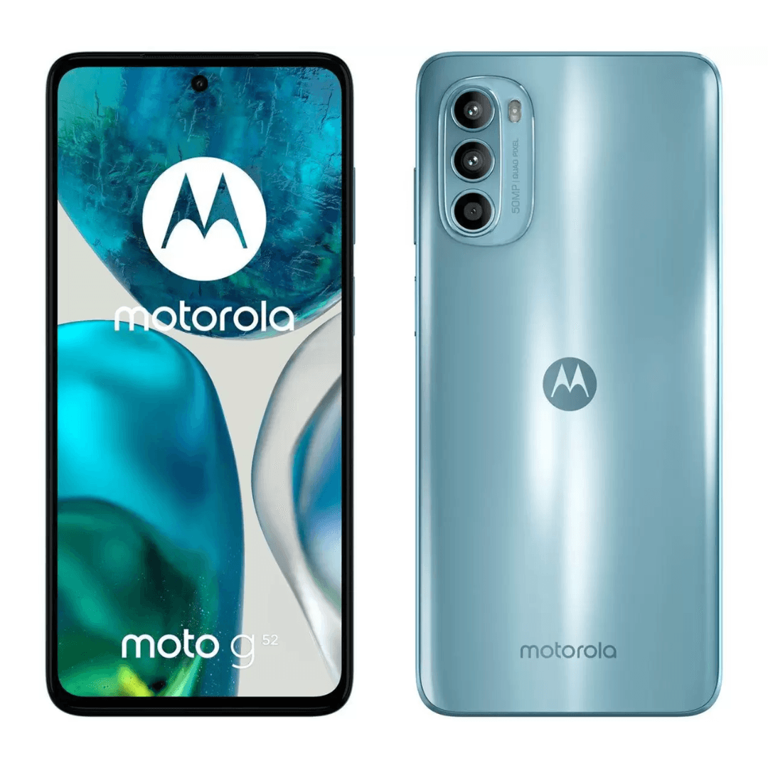 Seminovo: Motorola Moto G52 128 GB Azul - Excelente