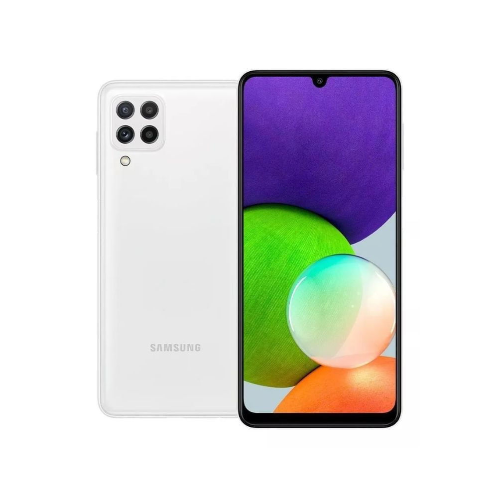 Seminovo: Samsung Galaxy A22 128GB Branco Muito Bom