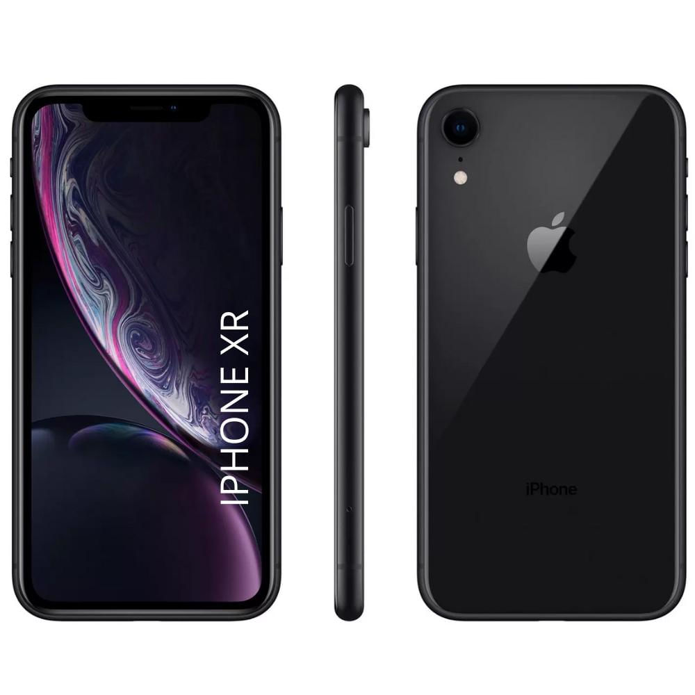 iPhone XR 64 GB Preto Muito Bom