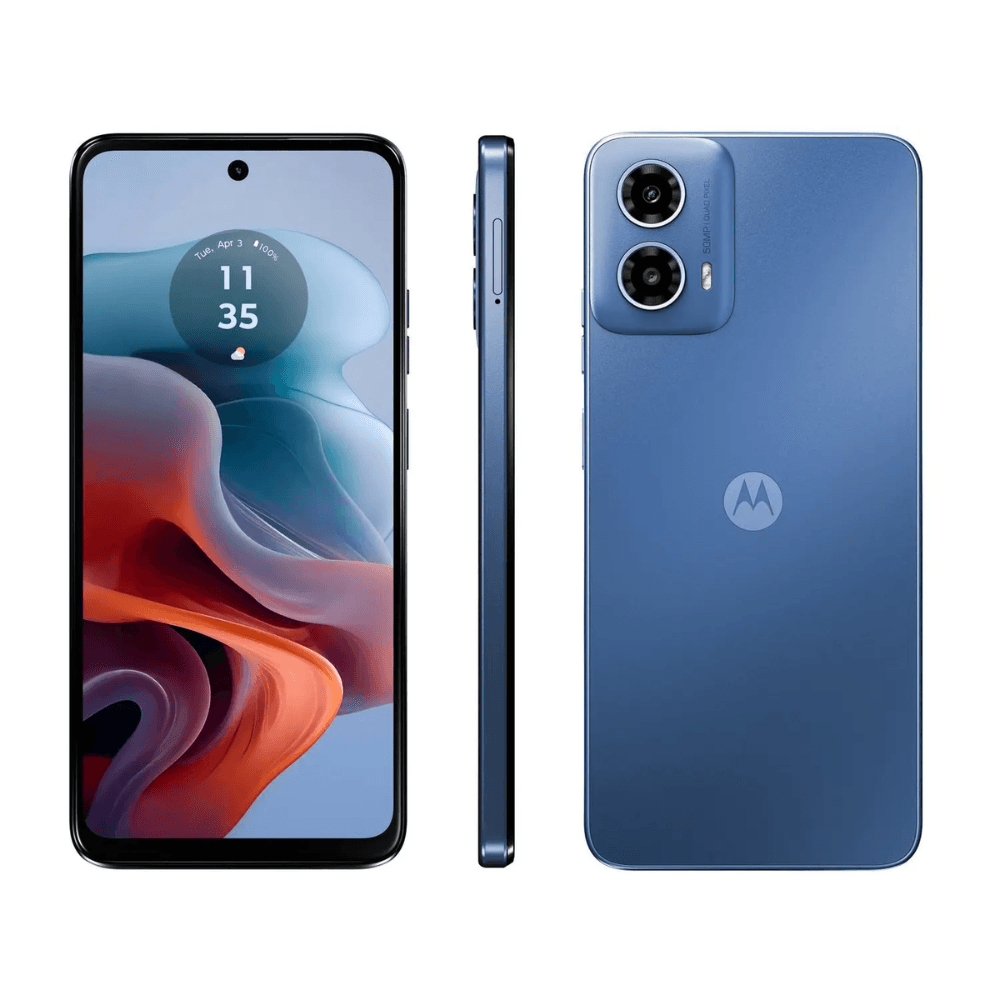 Seminovo: Motorola G34 128 GB Azul - Excelente