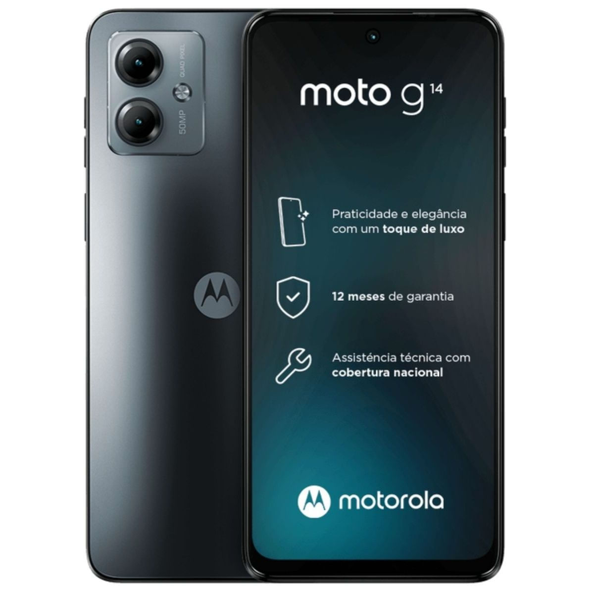 Seminovo: Motorola Moto G14 128 GB Preto - Muito Bom