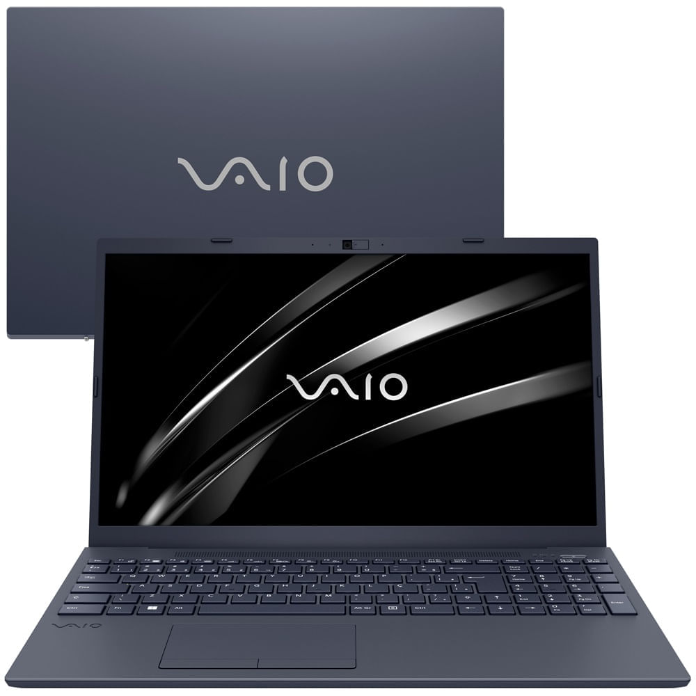 Notebook VAIO® FE15 Intel® Core™ i7-1255U Linux 16GB RAM 1TB SSD 15,6'' Full HD - Cinza Grafite