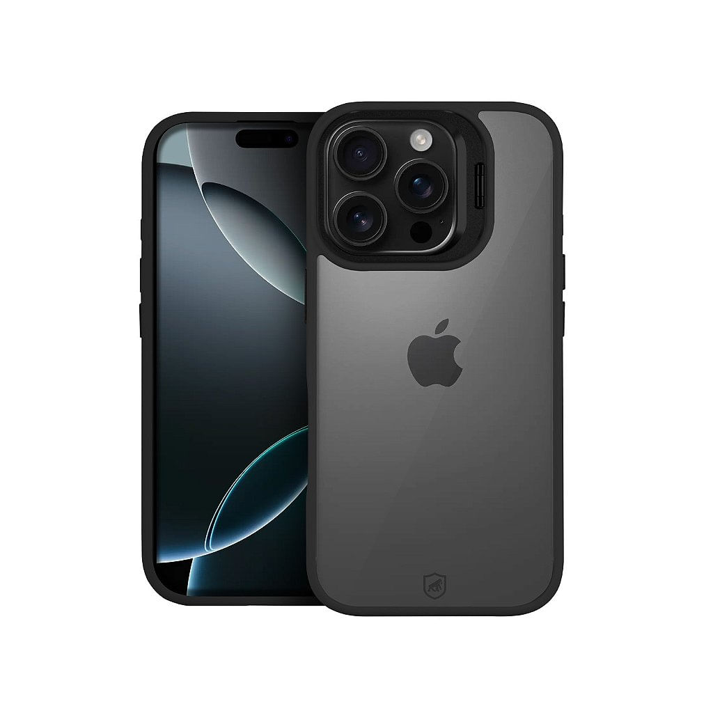 Capa para iPhone 16 Pro Max - Gravity Preta - Gshield