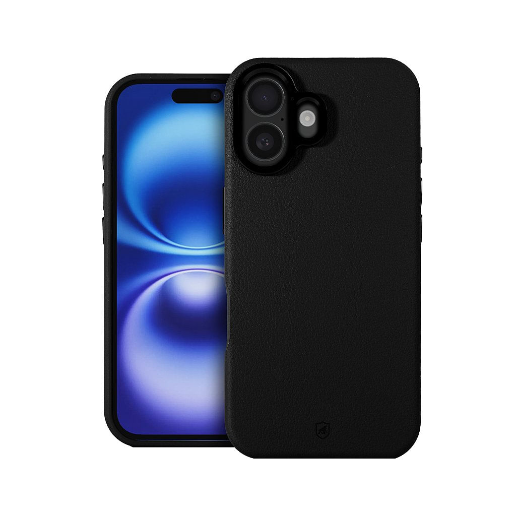 Capa para iPhone 16 - Couro Dual Magsafe - Preta - Gshield