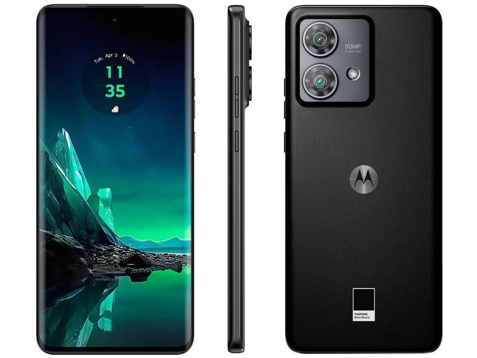 Usado: Motorola Edge 40 Neo 256 GB Preto - Muito Bom