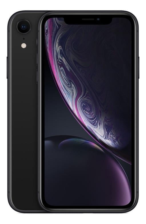 IPhone XR - Preto 64GB - (Sem Face/Touch ID) - Recondicionado