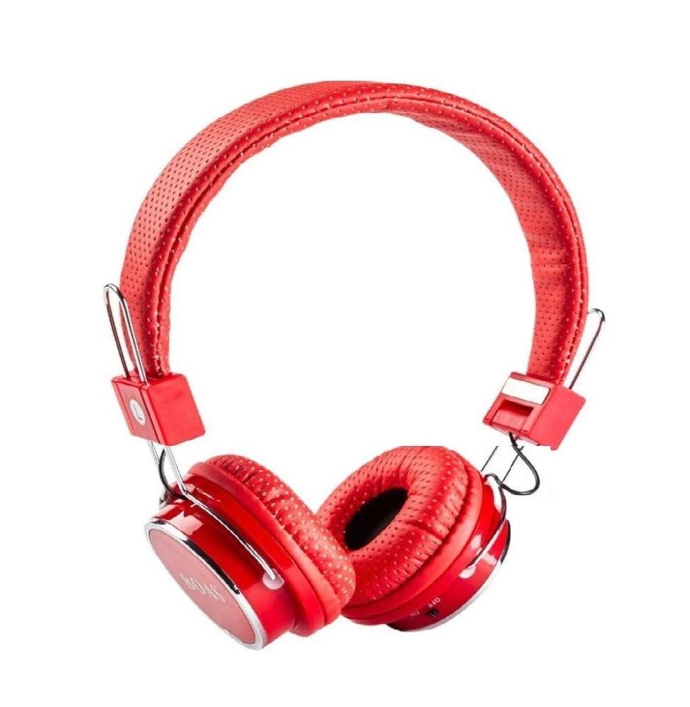 Fone De Ouvido Bluetooth Micro Sd Mp3 Rádio Fm Player B05 Vermelho