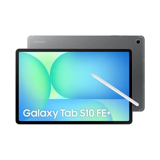 Tablet Samsung Galaxy Tab S10 FE+ 128GB 5G e WiFi - Cinza, com Caneta S Pen e Capa, RAM 8GB, Tela 13.1"