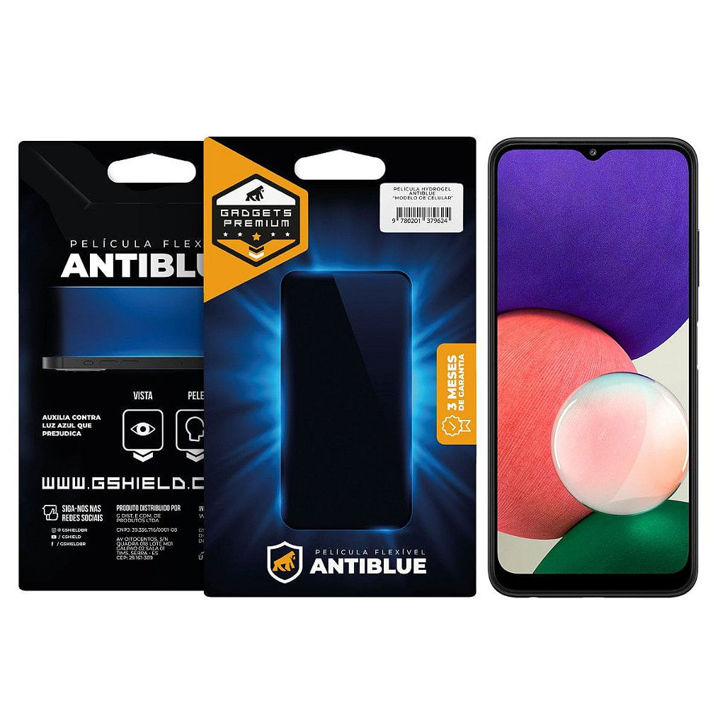 Película para Samsung Galaxy A22 5G - AntiBlue - Gshield
