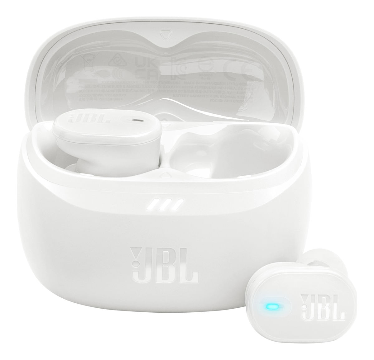 Fone De Ouvido Bluetooth Sem Fio JBL Tune Buds 2 - Branco