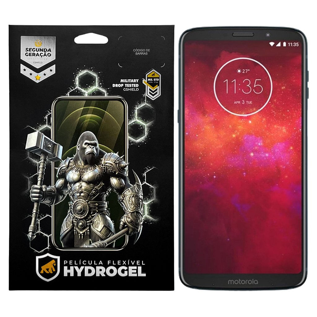 Película para  Motorola Moto Z3 Play - Hydrogel HD - Gshield
