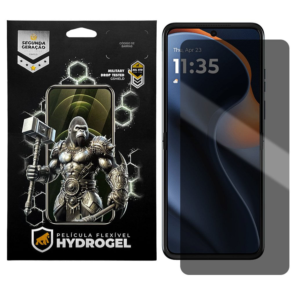Película para Motorola Moto Razr 60 5G - Privacidade Hydrogel - Gshield