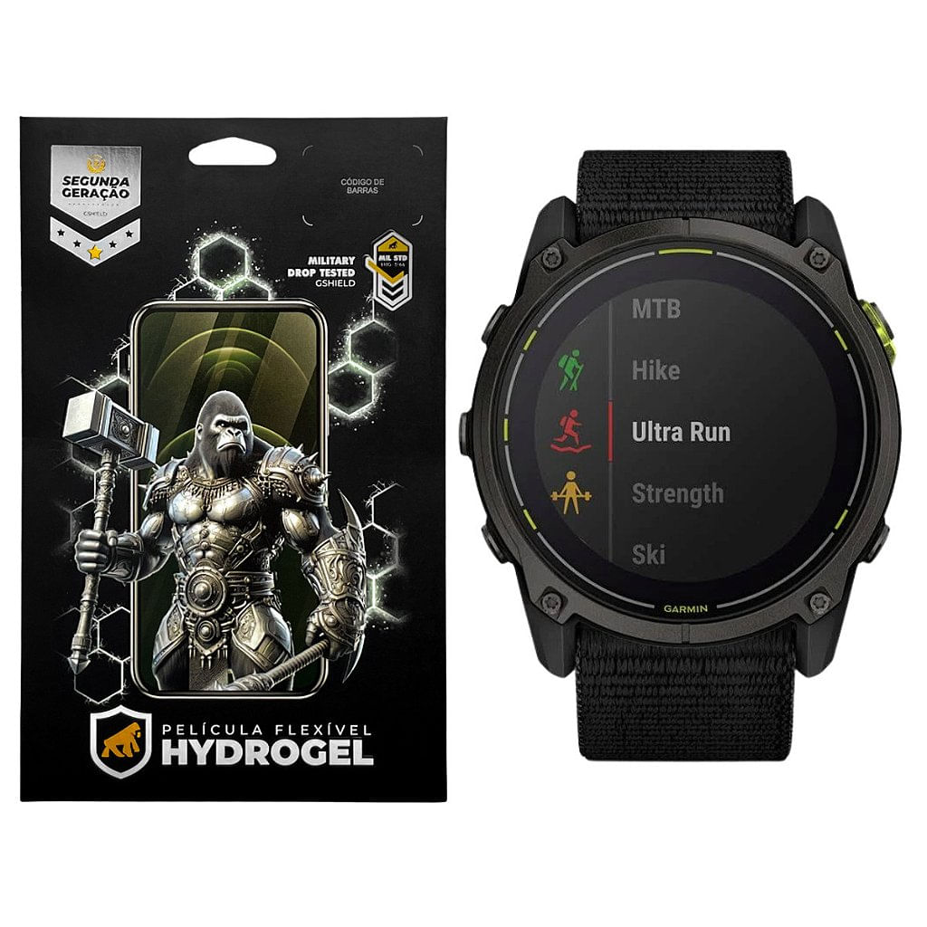 Película para Garmin Enduro 3 - Hydrogel HD - Gshield