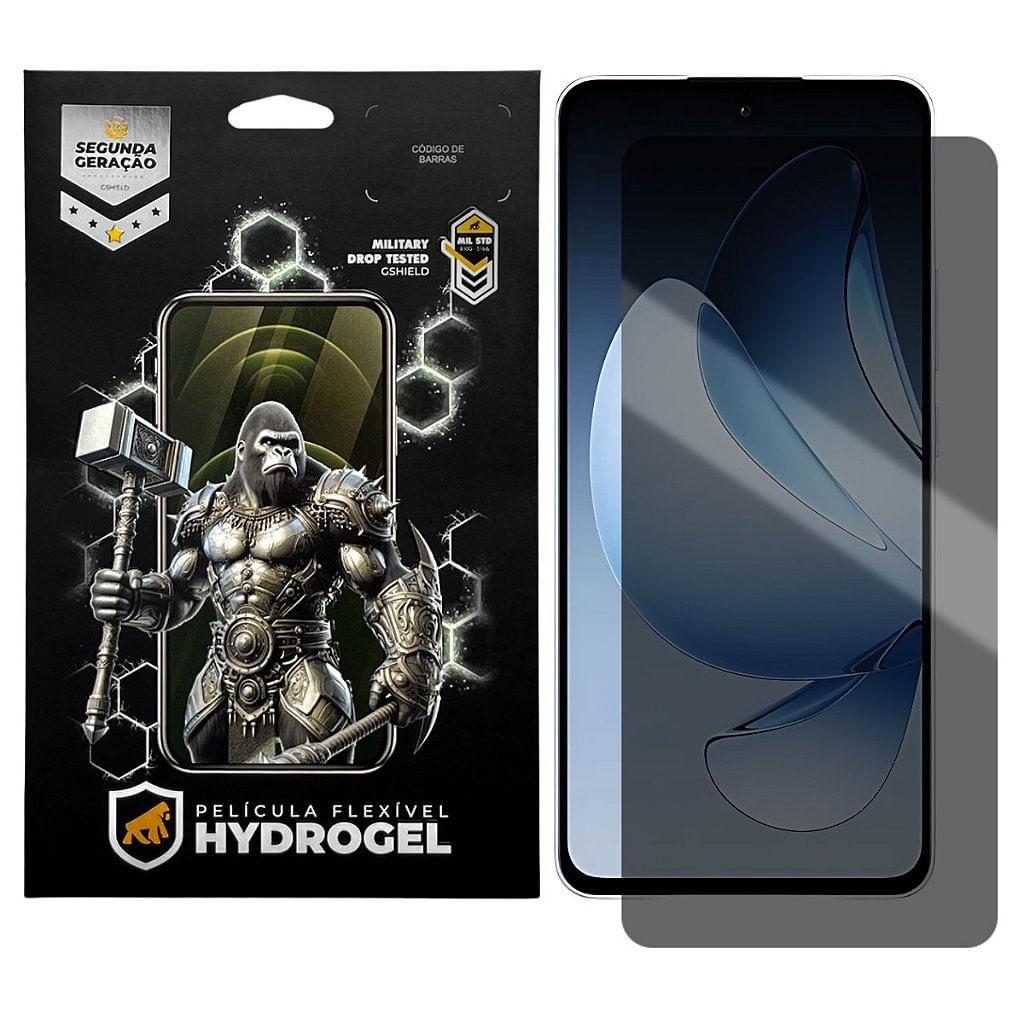 Película para  Oppo Reno 13 F 5G - Privacidade Hydrogel - Gshield