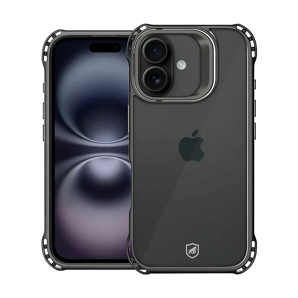 Capa para iPhone - MagSafe AirBag Preta - Gshield