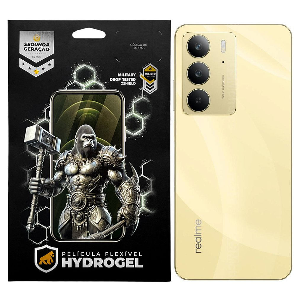 Película para  Realme C75 - Traseira Hydrogel HD - Gshield