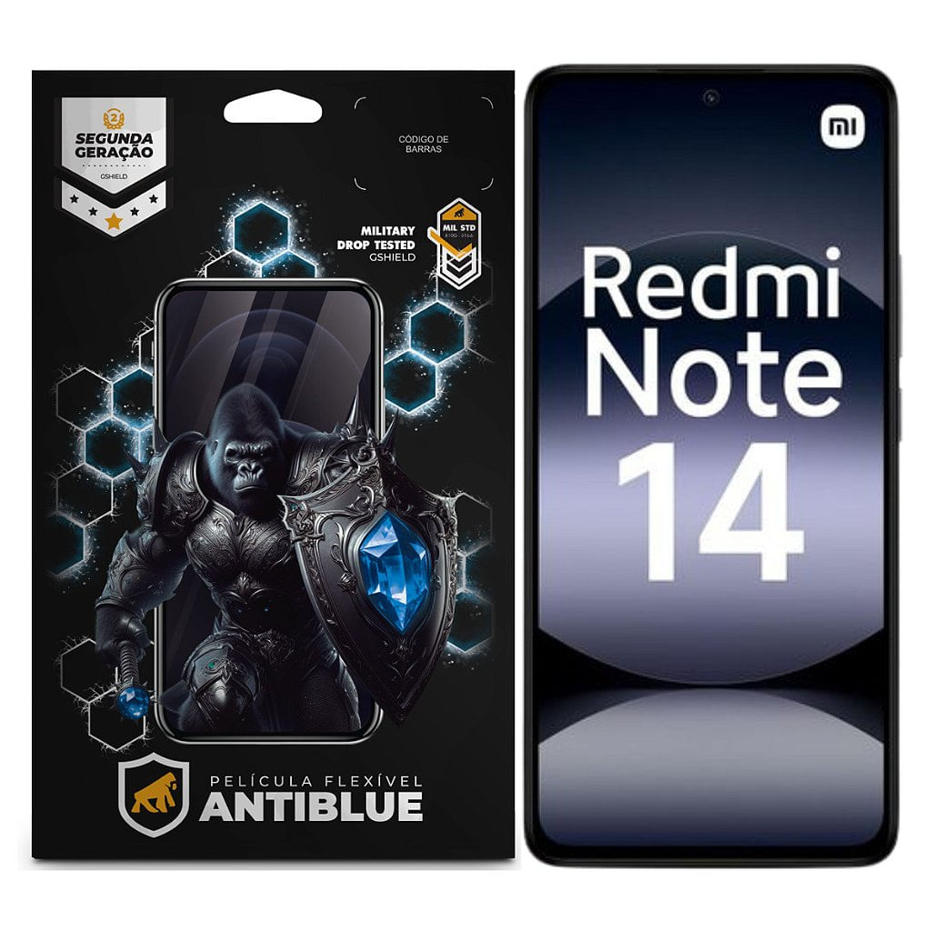Película para Xiaomi Redmi Note 14 - AntiBlue - Gshield