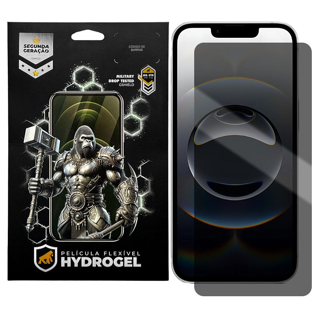Película para iPhone 16e - Privacidade Hydrogel - Gshield
