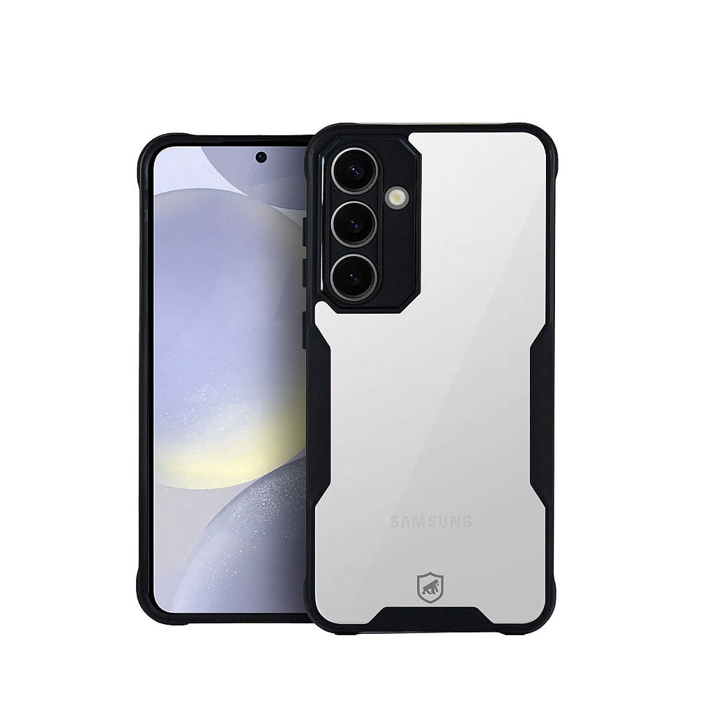 Capa para Samsung Galaxy S24 FE - Dual Shock Sense Preta - Gshield