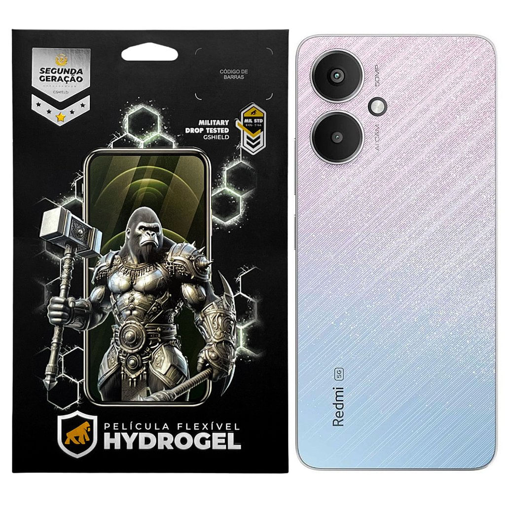 Película para Redmi 13C 5G - Traseira Hydrogel HD - Gshield