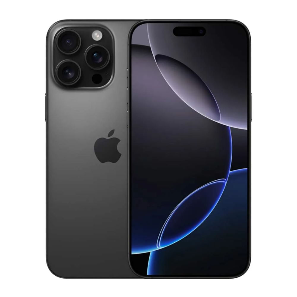 Seminovo: iPhone 16 Pro Max 512GB Titânio Preto Bom