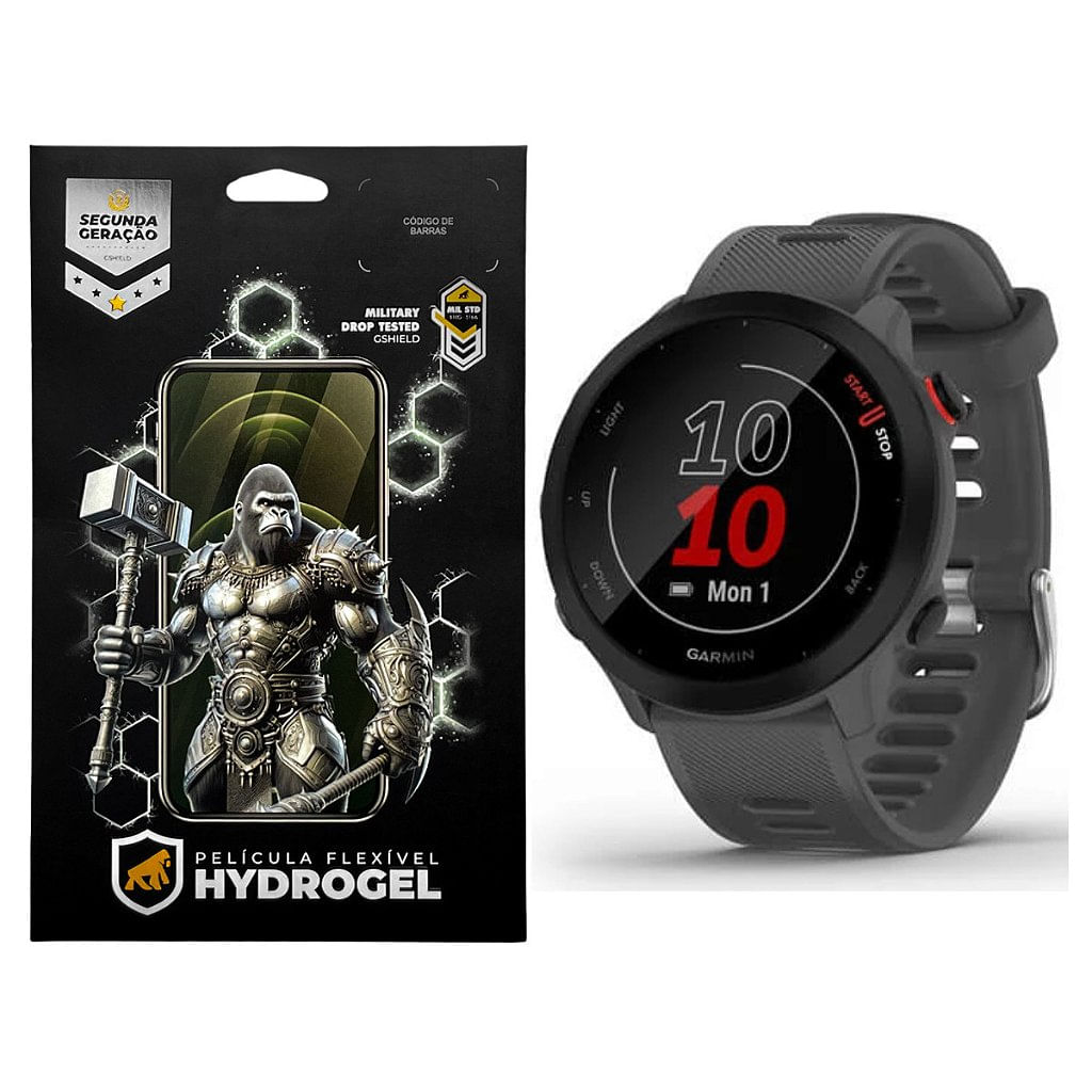 Película para Garmin Forerunner 55 - Hydrogel HD - Gshield