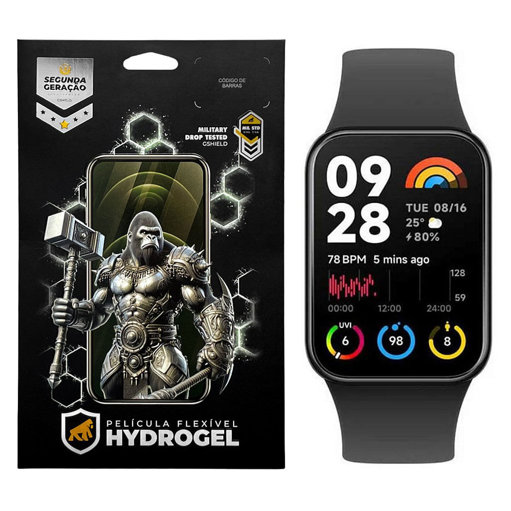 Película para Xiaomi Smart Band 8 Pro - Hydrogel HD - Gshield