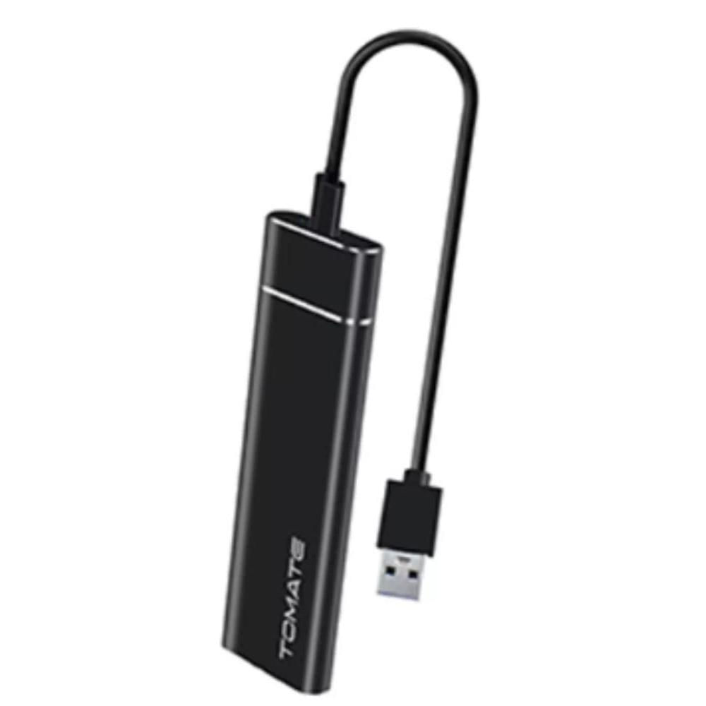 Case SSD Adaptador M.2 Sata NVMe NV1 NV2 NV3 USB 3.1 Type-C 10Gb Tomate