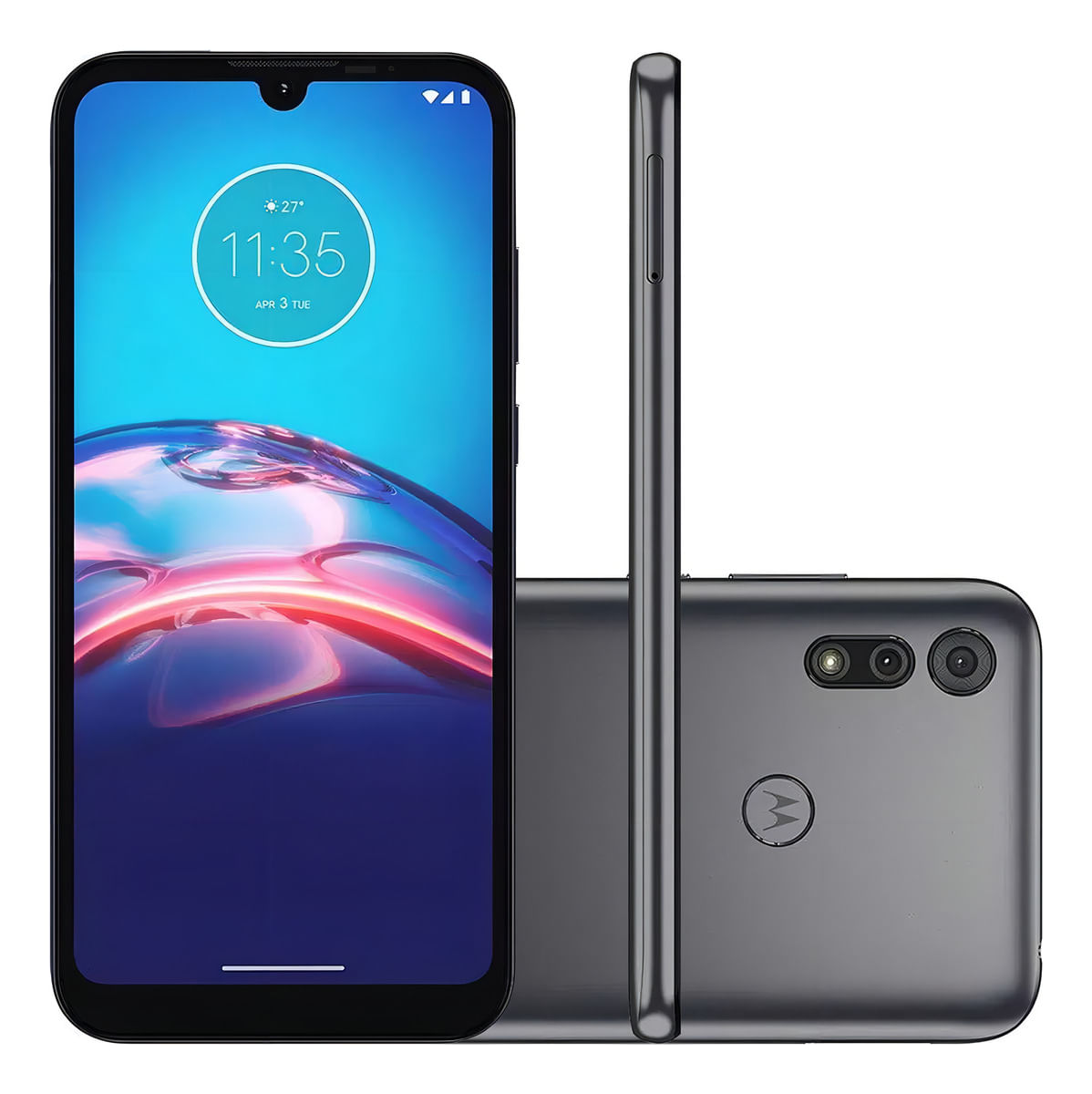 Motorola Moto E6s 32gb Cinza - Muito Bom