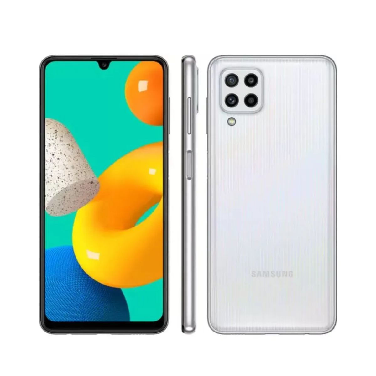 Seminovo: Samsung Galaxy M32 128 GB Branco - Muito Bom