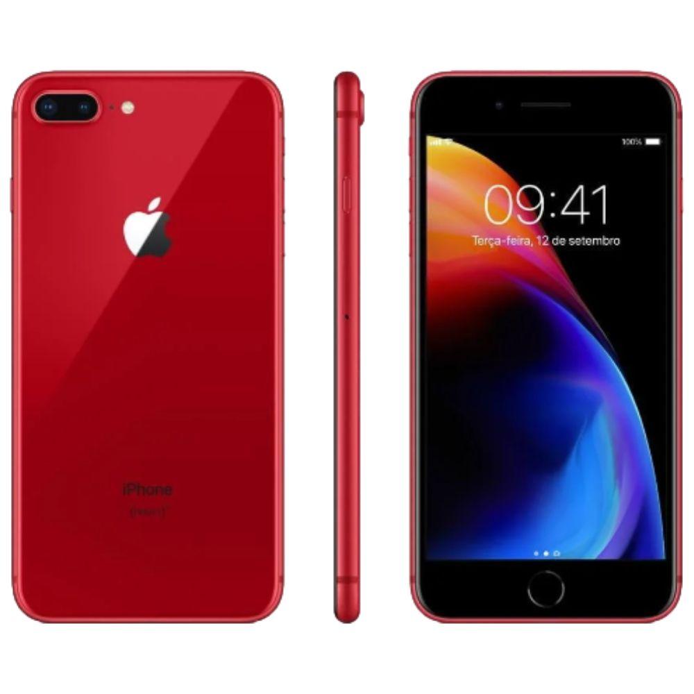 iPhone 8 Plus Apple 256 GB Vermelho - Bom
