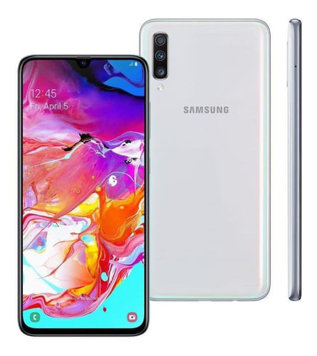 Samsung Galaxy A70 128 GB Branco - Excelente