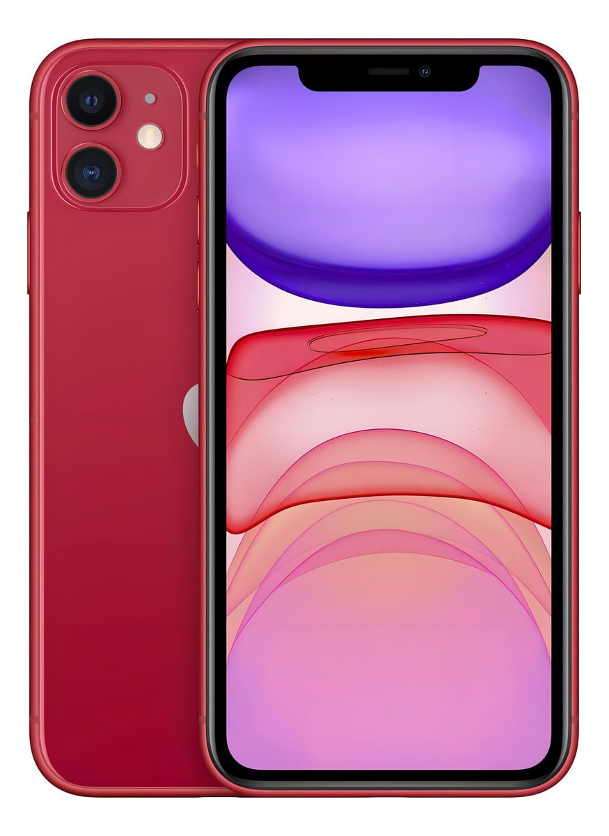 Iphone 11 Vermelho 128 GB - Outlet (Sem Face/Touch ID) - Recondicionado