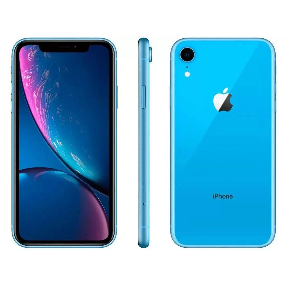Seminovo: iPhone XR 64GB Azul - Muito Bom