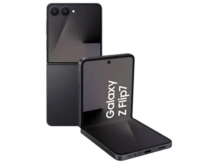 Smartphone Samsung Galaxy Z Flip7 512GB 5G - JetBlack, Tela dobrável de 6.9", 12GB de RAM