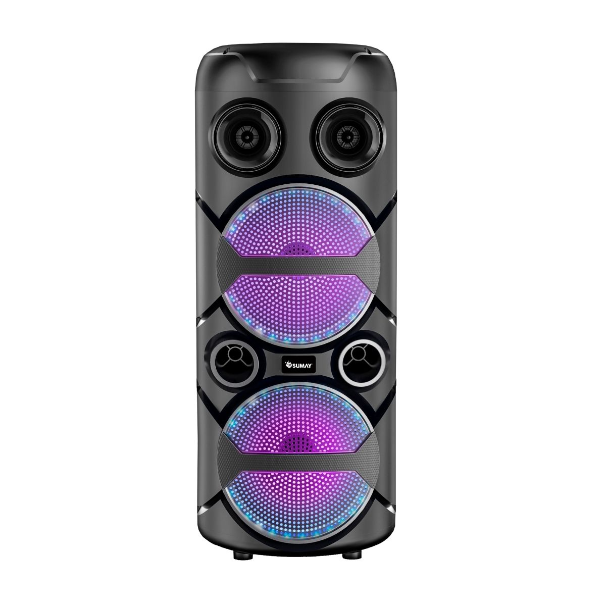 Caixa De Som Portatil Sumay SM-CAP 50 Ravena com Controle 400W RMS