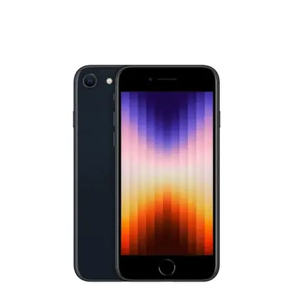 Iphone SE 3° Geração - Meia Noite 128GB Muito Bom
