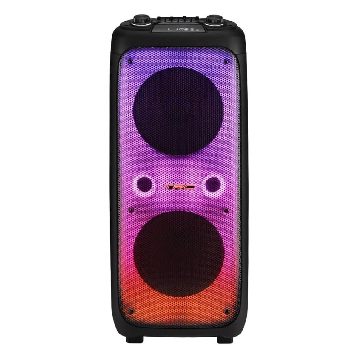 Caixa de Som Amplificada TRC CT1700 com Controle e Microfone