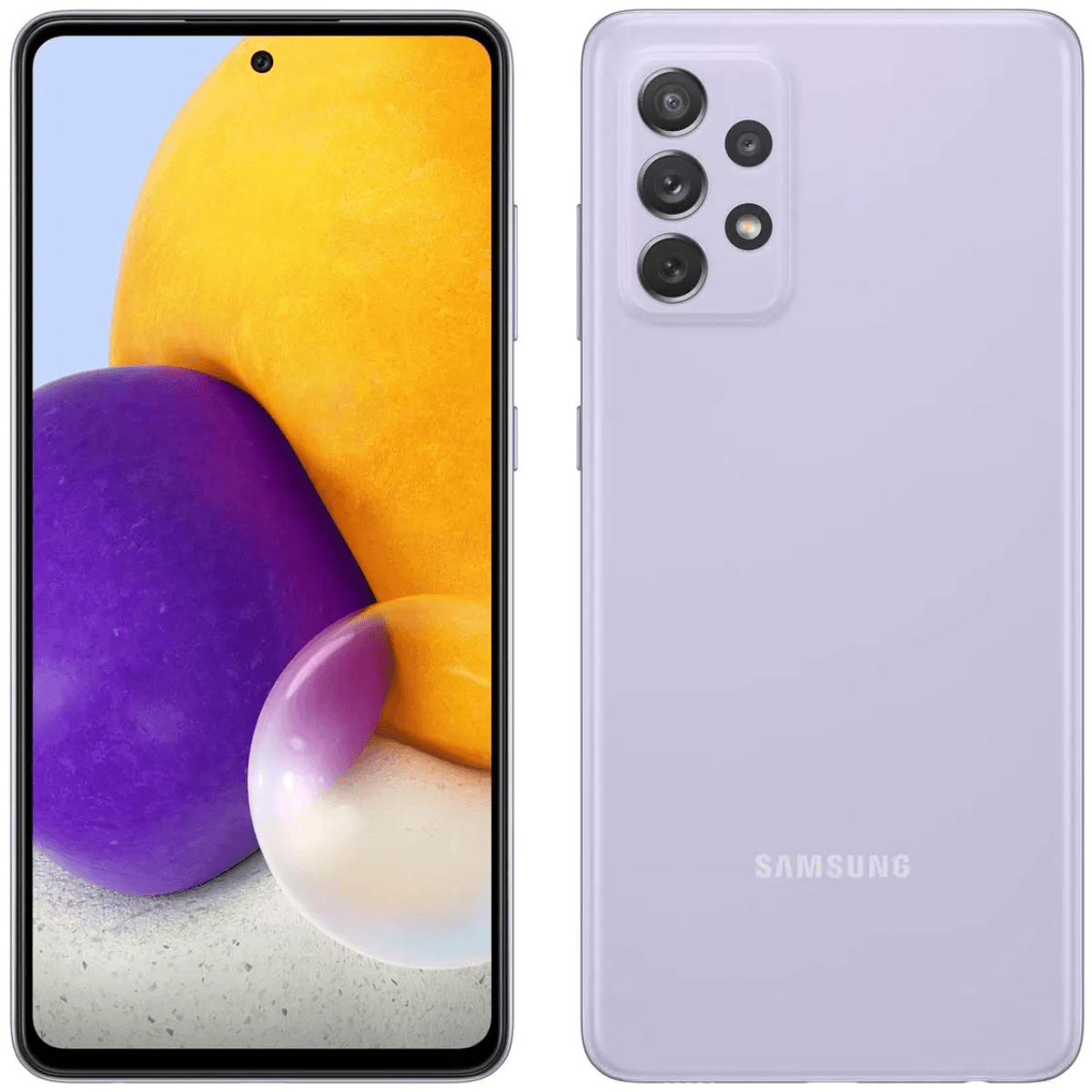 Seminovo: Samsung A72 128 GB Violeta -Excelente