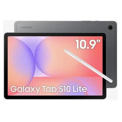 Tablet Samsung Galaxy Tab S10 Lite 128GB 5G e Wifi - Cinza, com Caneta S Pen e Capa, RAM 6GB, Tela 10.9"