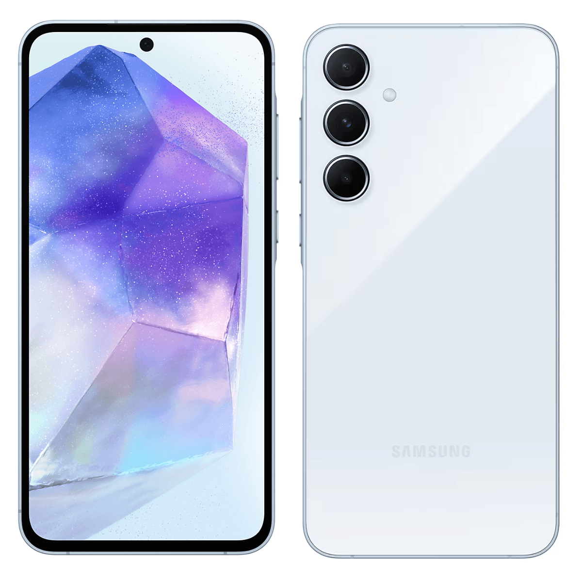 Seminovo: Samsung A55 256 GB Azul - Muito Bom