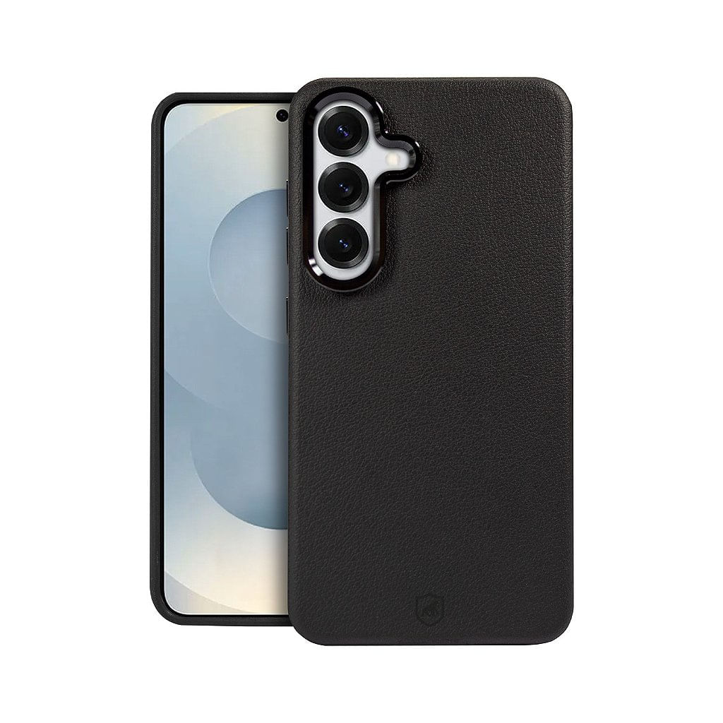 Capa para Samsung Galaxy S25 - Couro Dual Magsafe - Preta - Gshield