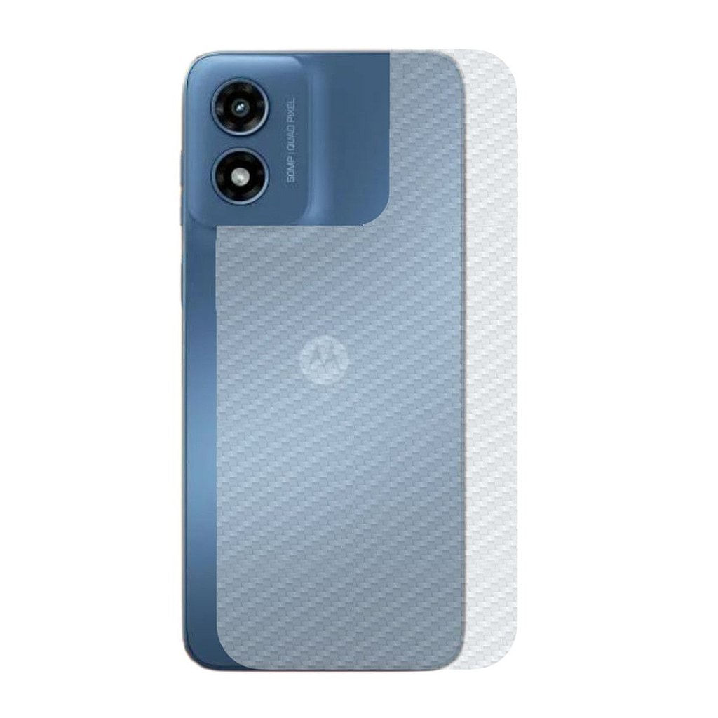 Película para Motorola Moto G Play 2024 - Traseira de Fibra de Carbono - Gshield